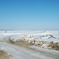 Вид на зимник с правого берега №1