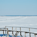 Вид на зимник с правого берега №7