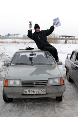 Виктор Линник и его ВАЗ-21083. Третье место в классе переднего привода